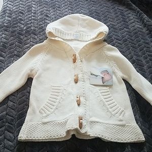 Beba bean crochet knit sweater!